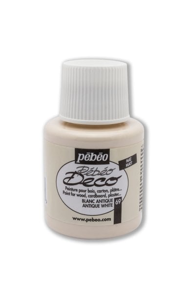 Pebeo Deco Mat Tüm Yüzey Boyası 110 Ml Blanc Antique