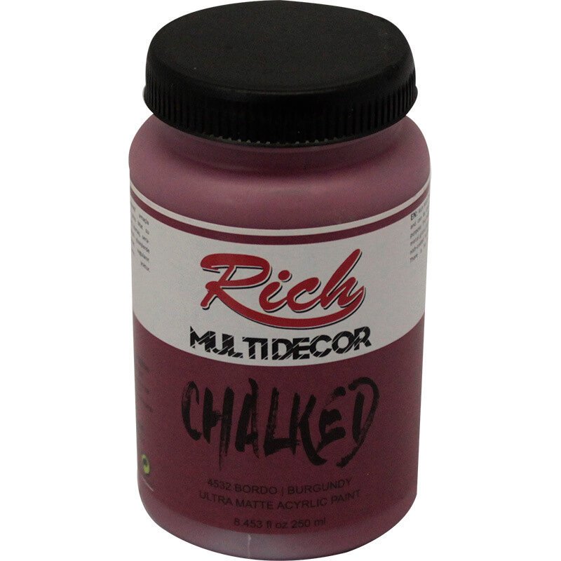 Rich Multi Decor Chalked Boya 250 Ml Bordo 4532