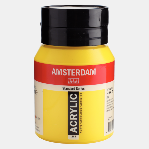 Amsterdam Akrilik Boya 500 Ml Azo Yellow Light 268