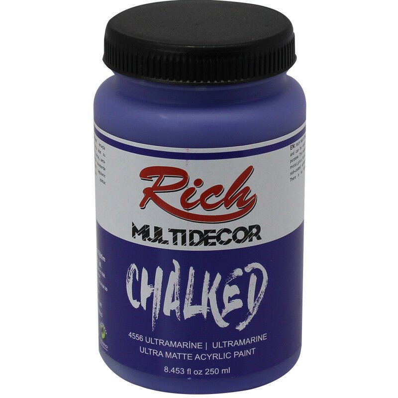 Rich Multi Decor Chalked Boya 250 Ml Ultramarine 4556