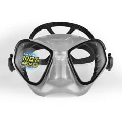 C4 CONDOR SİLVER/BLACK ANTİFOG DALIŞ MASKESİ