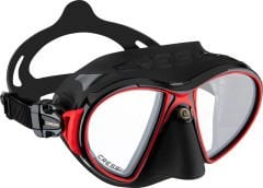CRESSİ ZEUS BLACK RED DALIŞ MASKESİ