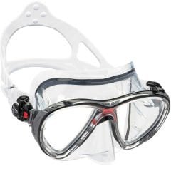 CRESSİ BİG EYES EVOLUTİON CLEAR/CLEAR/RED DALIŞ MASKESİ