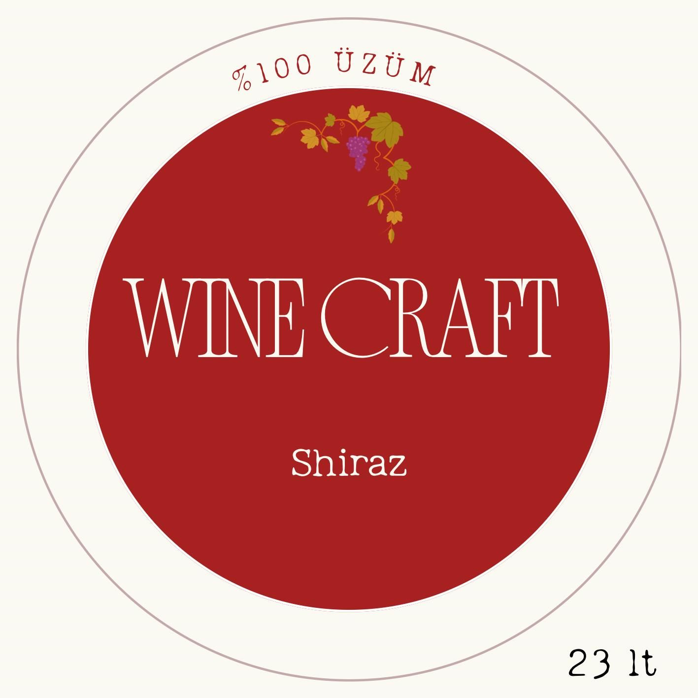 Wine Craft Üzüm Suyu Konsantresi - Shiraz