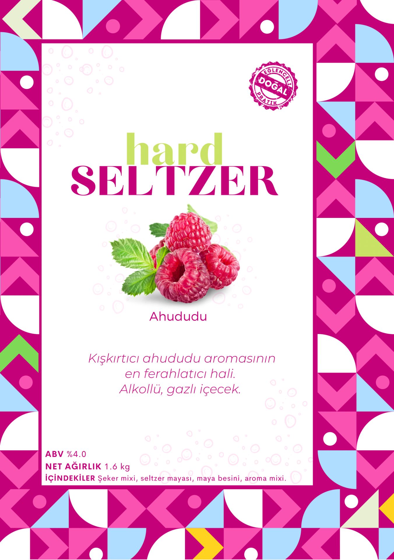 Hard Seltzer - Ahududulu