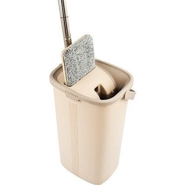 Spin Tablet Mop Temizlik Seti Mikrofiber - %100 Spin Mop -Orjinal 4 Adet Yedek Başlık
