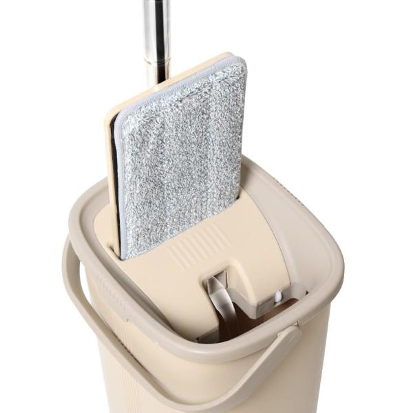 Spin Tablet Mop Temizlik Seti Mikrofiber - %100 Spin Mop -Orjinal 4 Adet Yedek Başlık