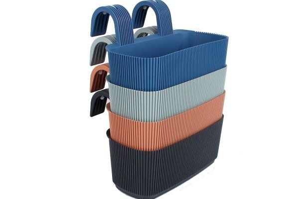 Karasu Plastik Pera Askılı Saksı