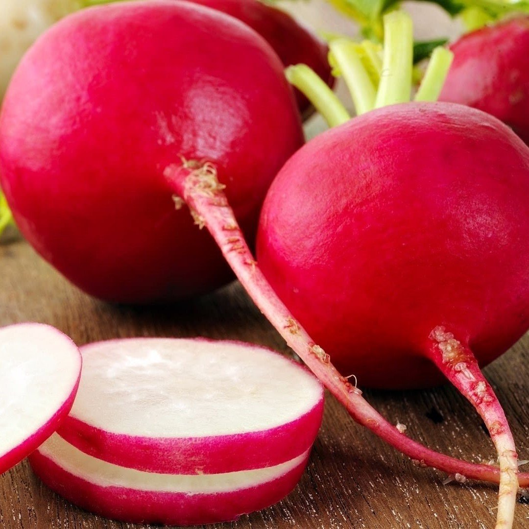 Doğal İri Kırmızı (Red Radish) Turp Tohumu (100 gram)