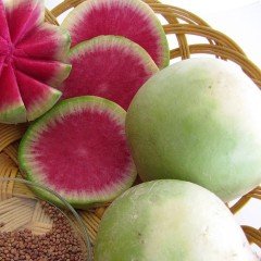 Doğal İçi Kırmızı Dışı Beyaz Turp (Çin Turpu) Tohumu (3 Gr)