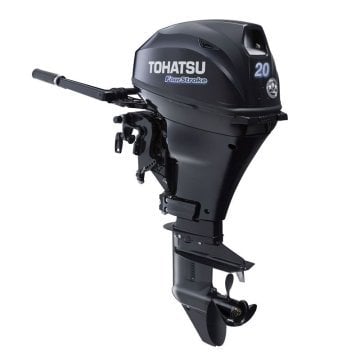 Tohatsu 20 HP EFI Uzun Şaft Enjeksiyonlu-Marşlı-Trimli-Direksiyon Sistemli Deniz Motoru