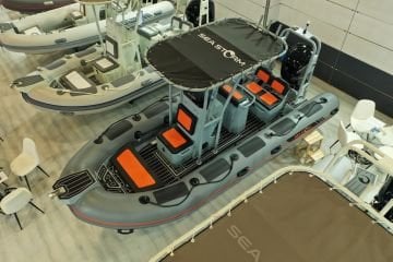 Sea Storm RSC-500 Alüminyum Gövde Konsollu Rollbarlı PVC Şişme Bot