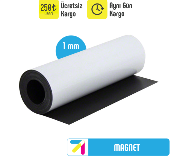 1 mm Mıknatıslı Folyo (Magnet)