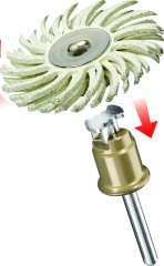DREMEL® EZ SpeedClic: Detail-Schleifbürste mit Körnung 120 (472S)