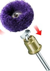 DREMEL® EZ SpeedClic: Schleifpolituren mit Körnung 320 (512S)