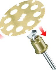 DREMEL® EZ SpeedClic: Holztrennscheibe. (SC544)