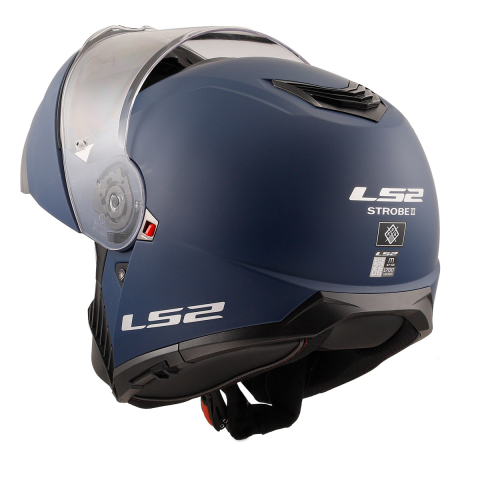 LS2 STROBE 2 MAT NAVY MAVİ KASK [XS]