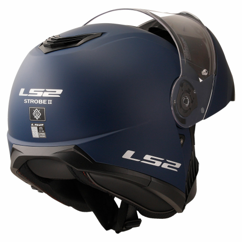 LS2 STROBE 2 MAT NAVY MAVİ KASK [L]