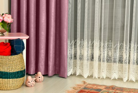 Soft Fon Perde Gülkurusu