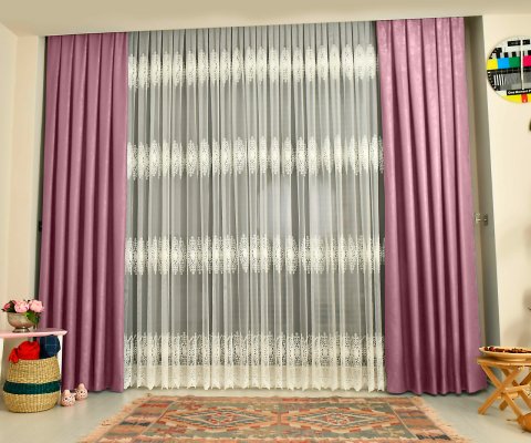Soft Fon Perde Gülkurusu