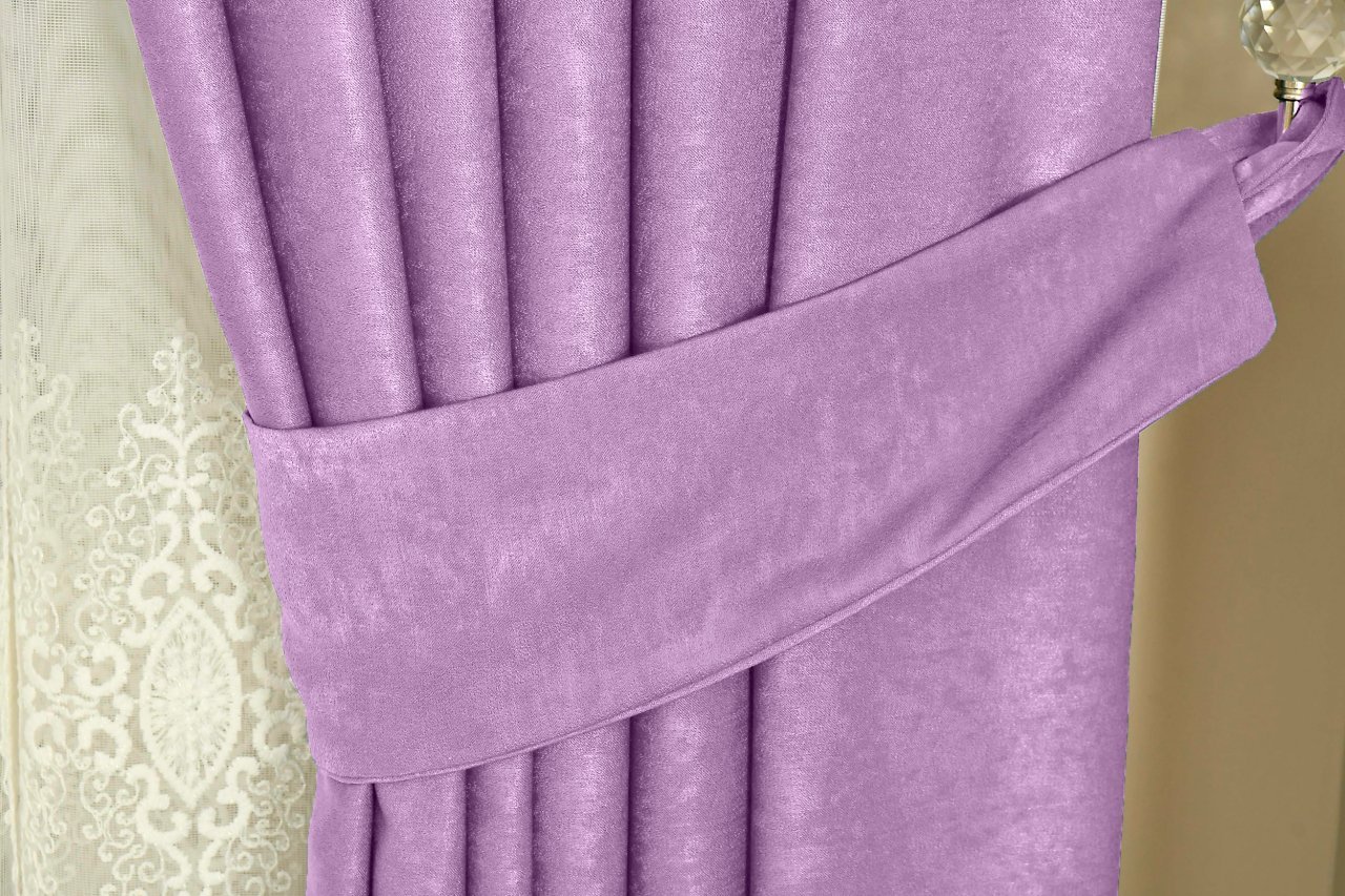 Soft Fon Perde Lila