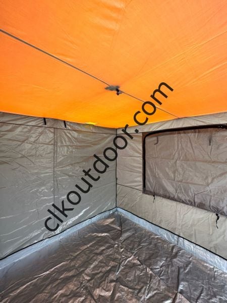 CLK 3x3  Bagaj Boy 115 cm 40mm Kısa İskelet Gazebo Kamp Çadırı Portatif Tenteli Model