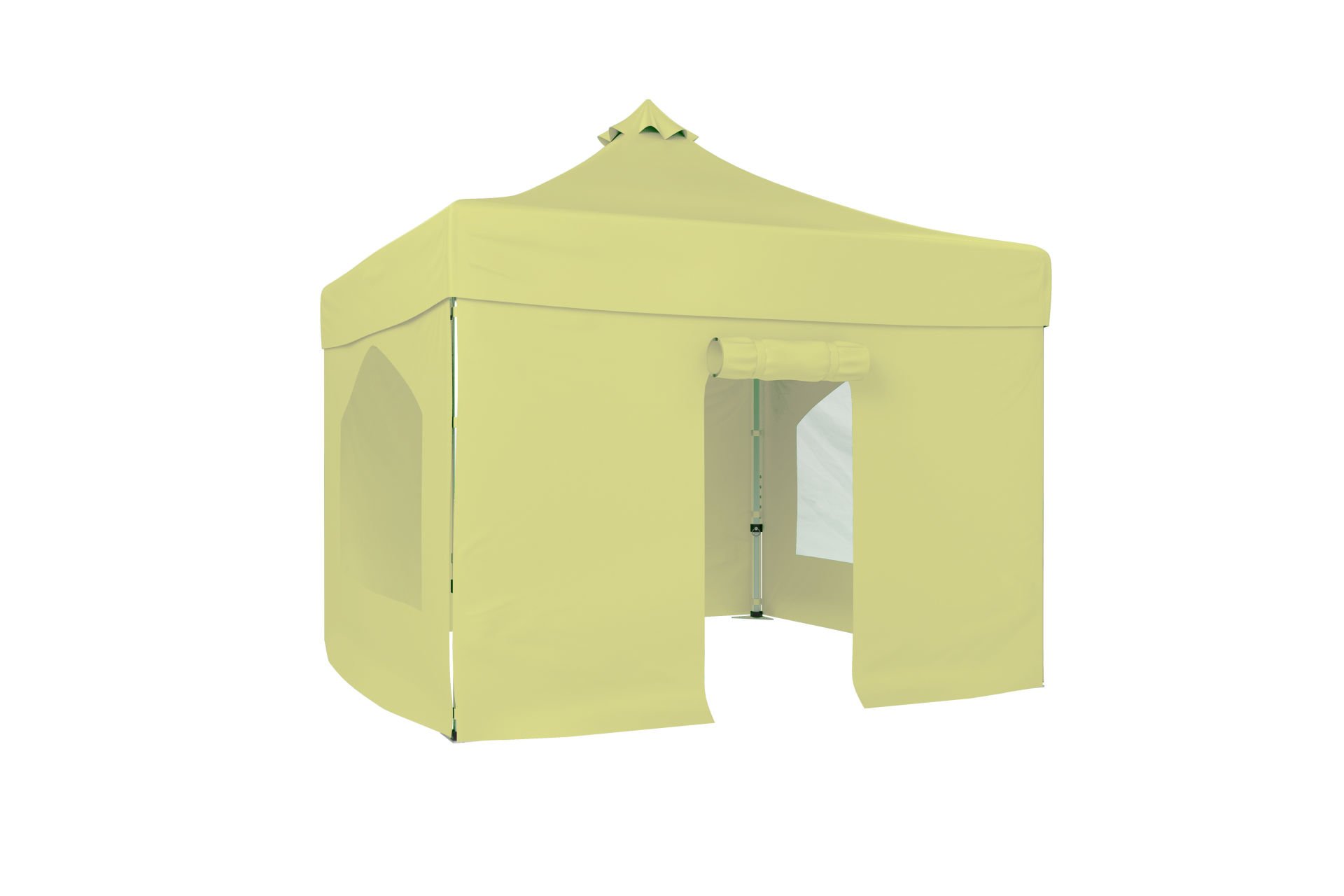 CLK 4x4 40 mm Katlanabilir Tente Gazebo Çadır Gazebo Çadır 2 Yan Pencereli 1 Yan Aksesuarsız 1 Yan Kapılı