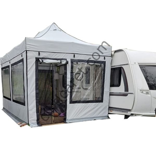 CLK 3x4,5 mt Eko 40mm Karavan Çadırı Kış Bahçesi