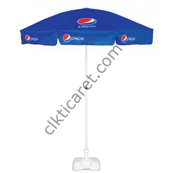 CLK Logo Baskılı Güneş Plaj Havuz Şemsiyeleri İmalatı Satışı