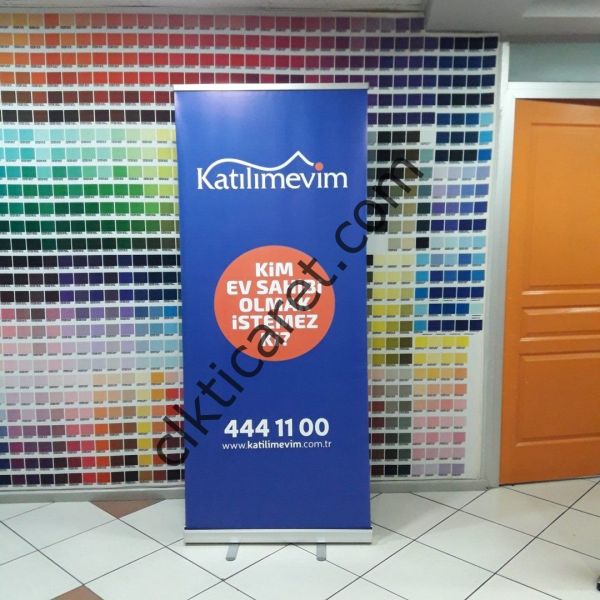 CLK Display Roll Up Banner İmalatı Satışı