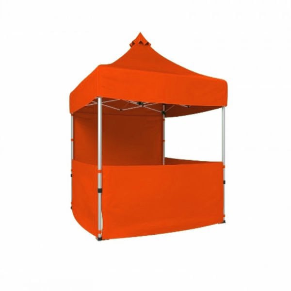 CLK 2x2 Katlanabilir Tente Gazebo Portatif Çadır 1 Tam Duvar 3 Yarım Duvar