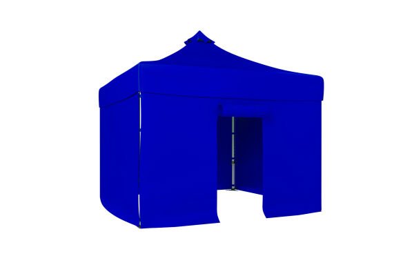 CLK 3x3 40 mm Katlanabilir Tente Gazebo Çadır Gazebo Çadır 3 Yan Kapalı 1 Kapılı