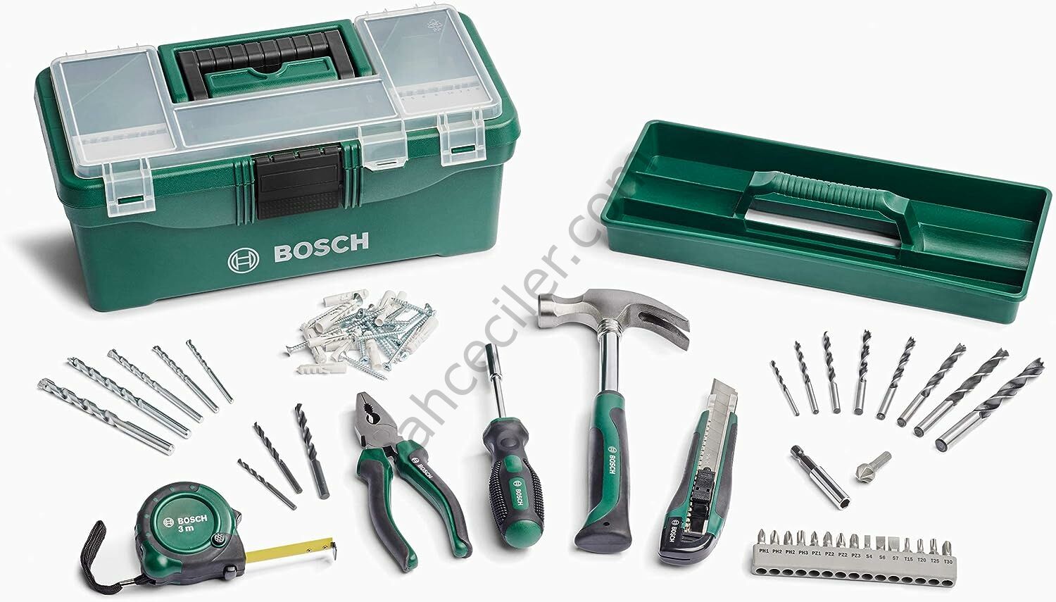 Bosch 73 Parça Toolbox Aksesuar Seti 2607011660