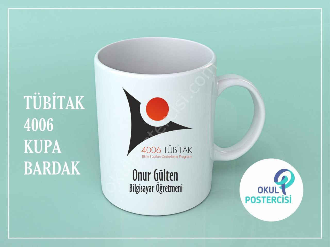 Tübitak 4006  Kupa Bardak 6