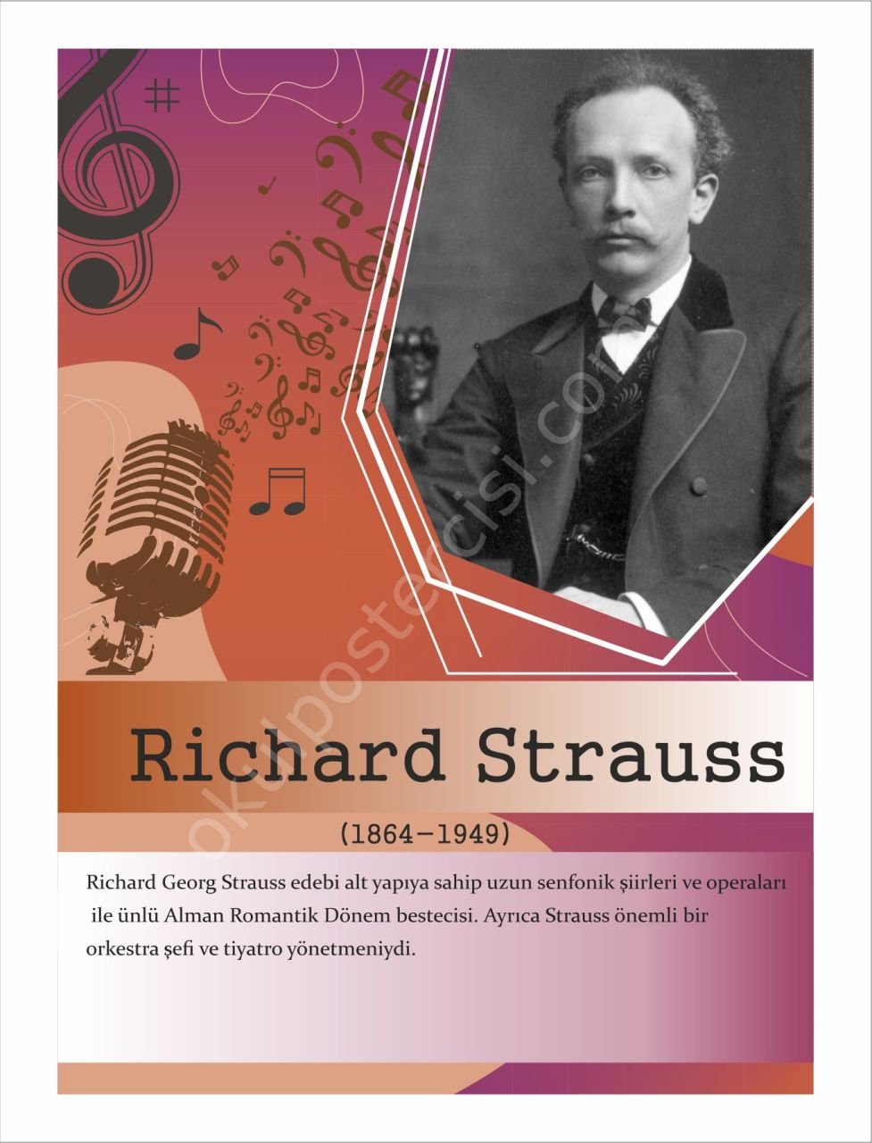 Richard Strauss Posteri