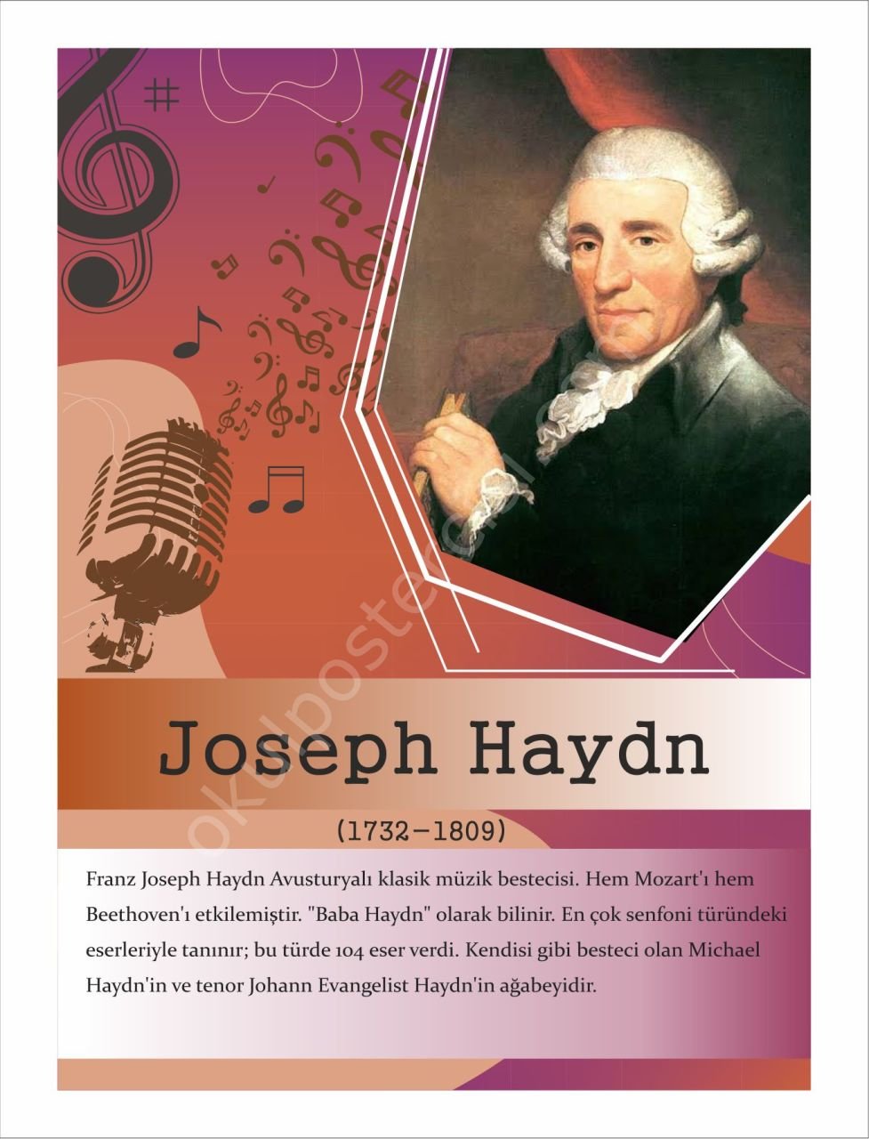 Joseph Haydn Posteri