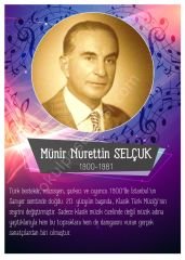 Münir Nurettin Selçuk Posteri