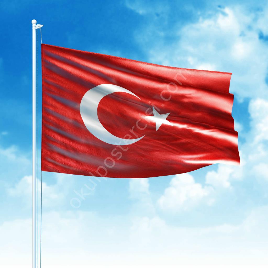 Türk Bayrağı 50x70