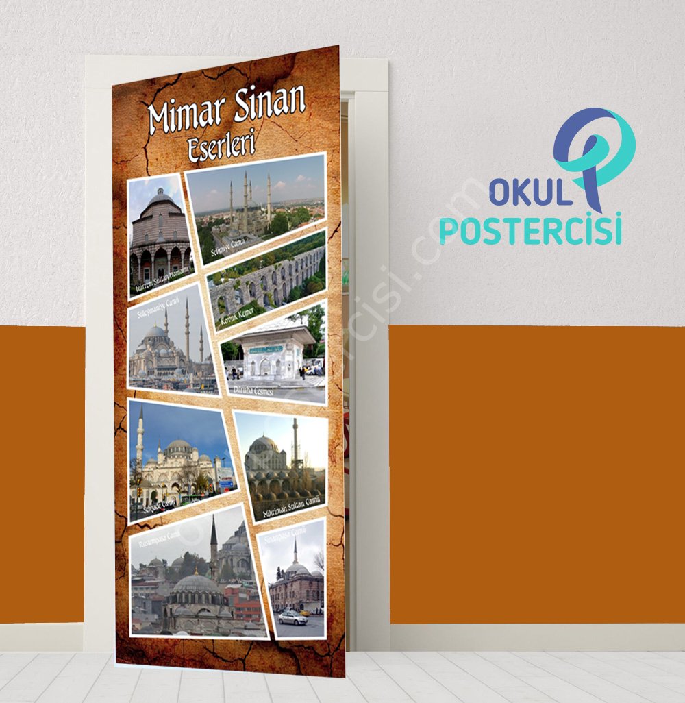 Mimar Sinan'ın Eserleri Kapı Giydirme