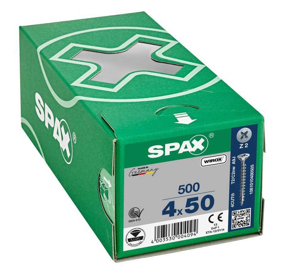 SPAX MDF VİDASI 4x50 MM (500 Adet)