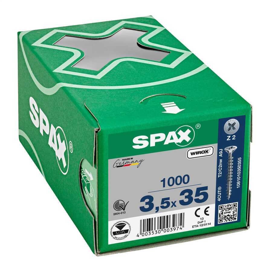 SPAX SUNTA VİDASI 3,5x35 MM (1000 Adet)