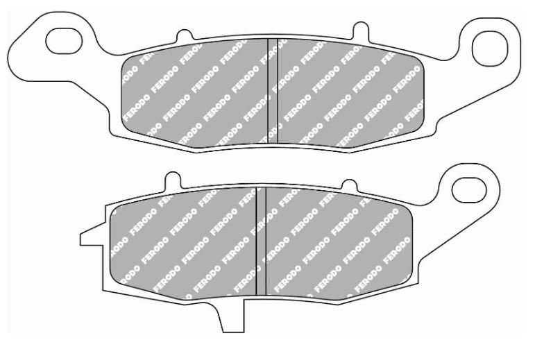FDB2049 Ferodo Motorsiklet Balatası