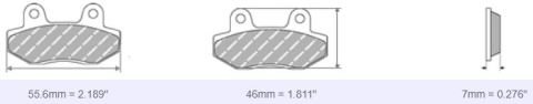 FDB2140 Ferodo Motorsiklet Balatası