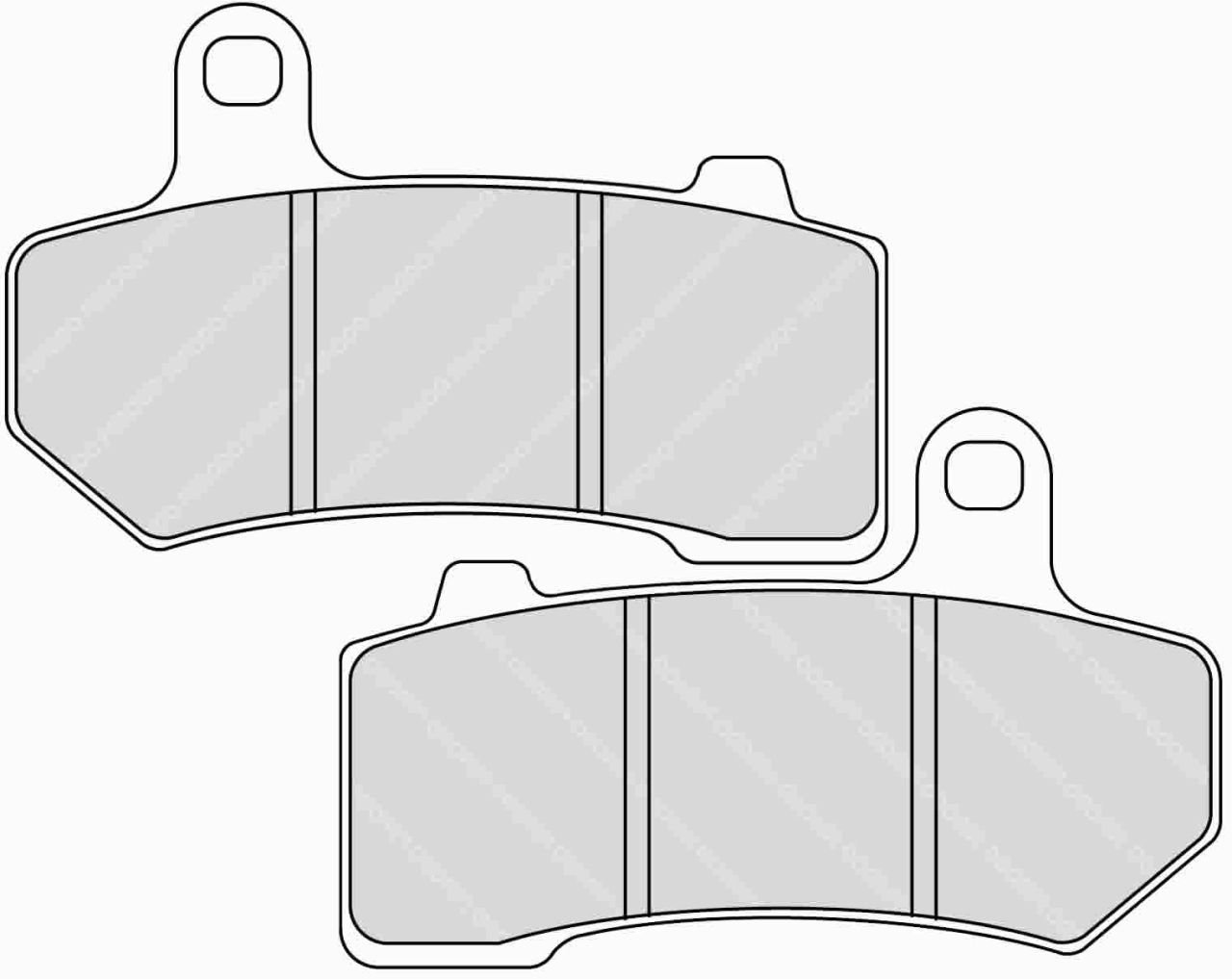 FDB2210 Ferodo Motorsiklet Balatası