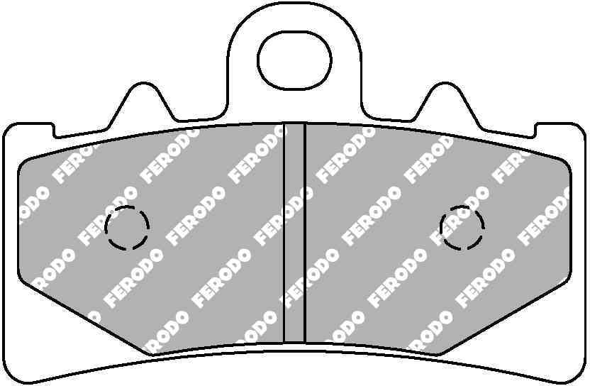 FDB2266 Ferodo Motorsiklet Balatası