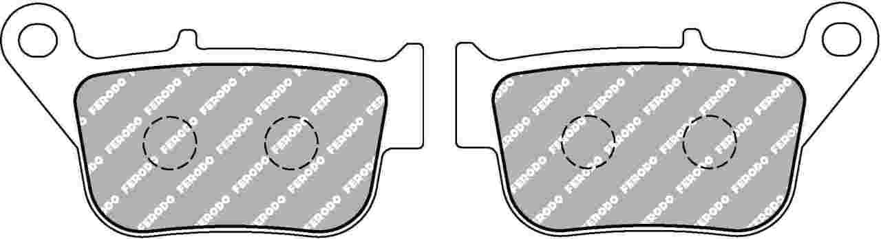 FDB2279 Ferodo Motorsiklet Balatası