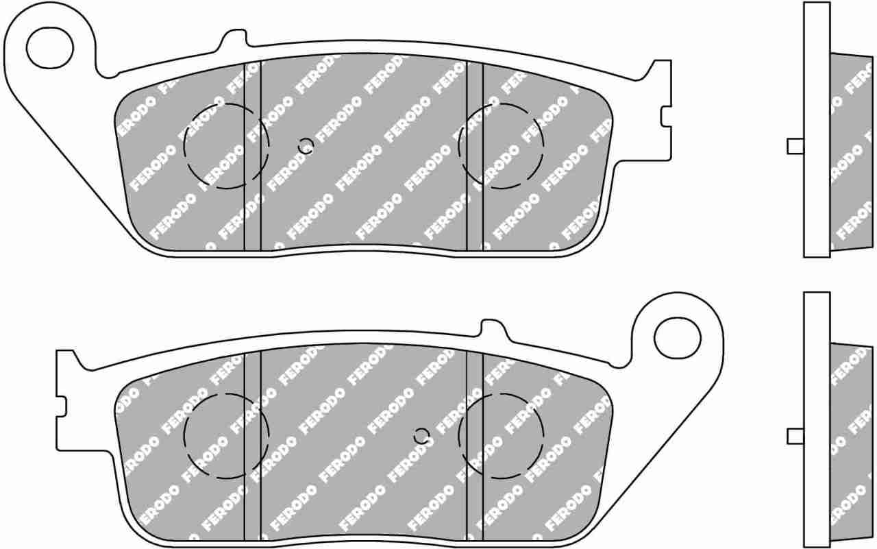 FDB2288 Ferodo Motorsiklet Balatası