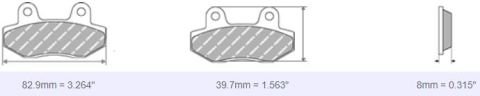 FDB2294 Ferodo Motorsiklet Balatası