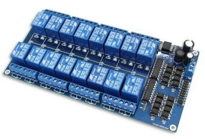 16 Way 12 V Relay Module - 16'lı 12 V Röle Kartı
