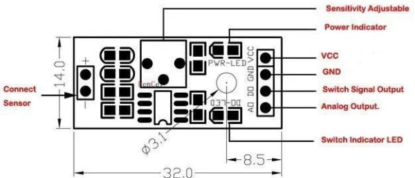 Ateş Alev Algılayıcı Sensör Kartı (Flame Sensor)